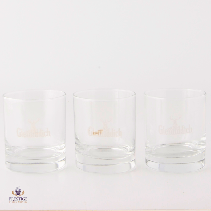 Set of 3 Glenfiddich Glasses