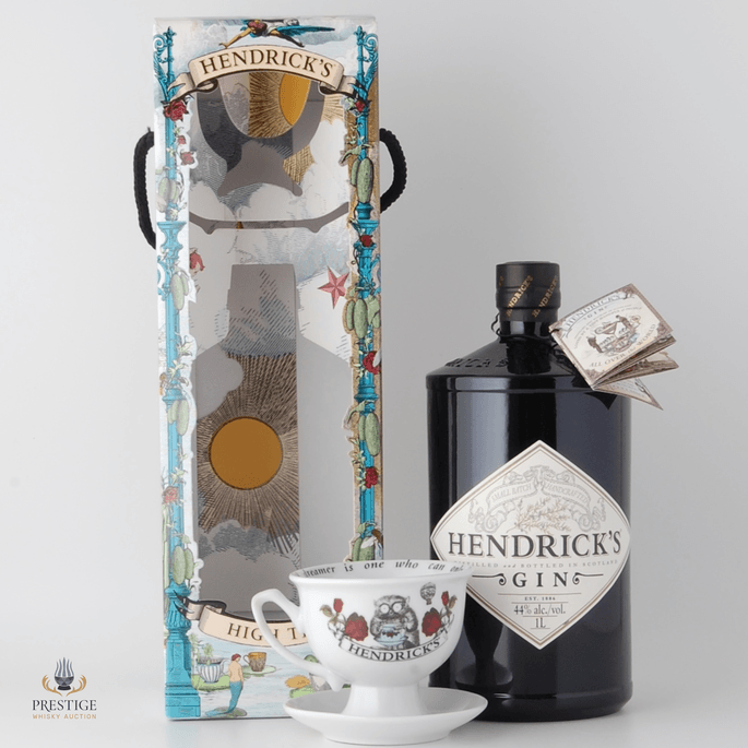Hendrick's Gin 1L - High Tea Set
