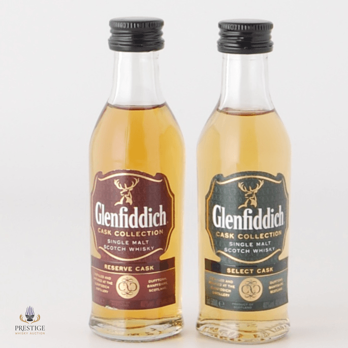 Glenfiddich Select Cask Collection - Select Cask & Reserve Cask 5cl