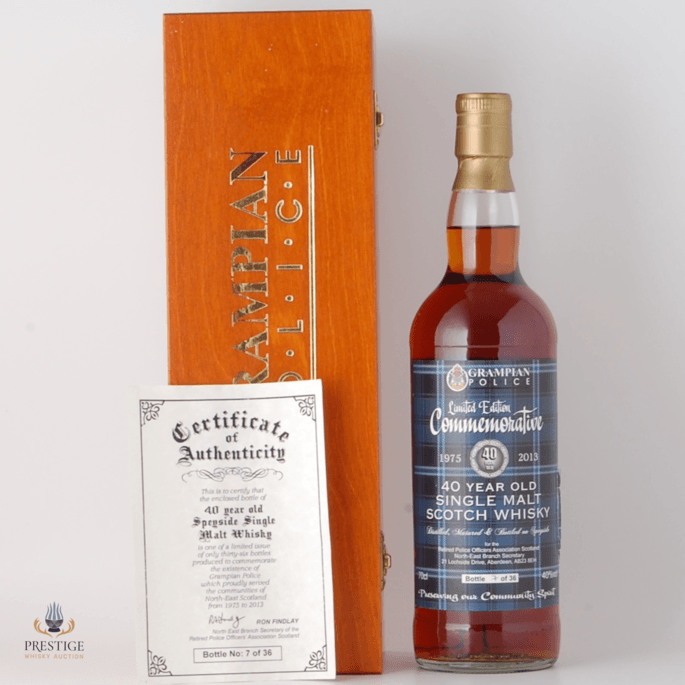 Speyside 40 Year Old - Grampian Police