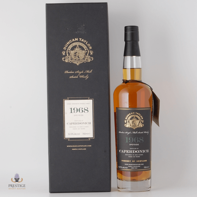 Caperdonich 1968 40 Year Old Single Cask #2612 - Duncan Taylor Peerless