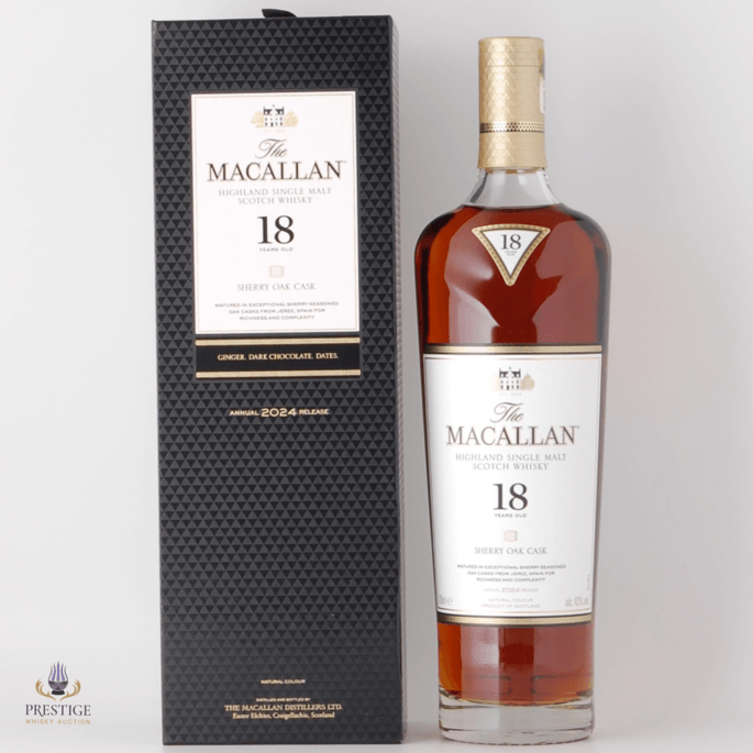 Macallan 18 Year Old Sherry Oak - 2024 Release