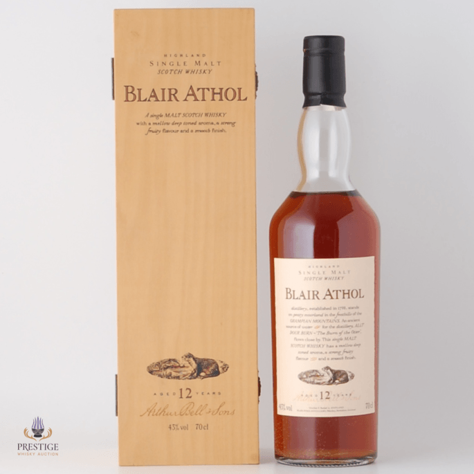 Blair Athol 12 Year Old Flora & Fauna - Wooden Box