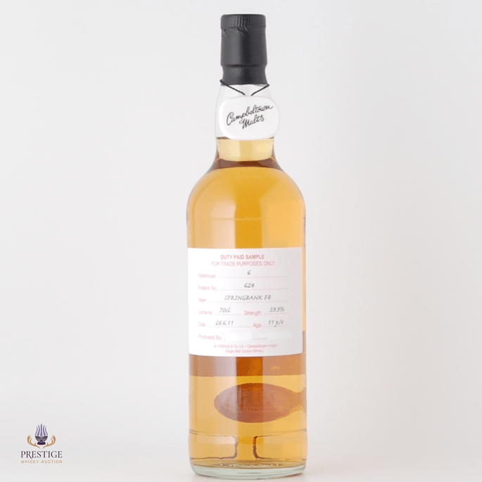 Springbank 2011 11 Year Old Duty Paid Sample