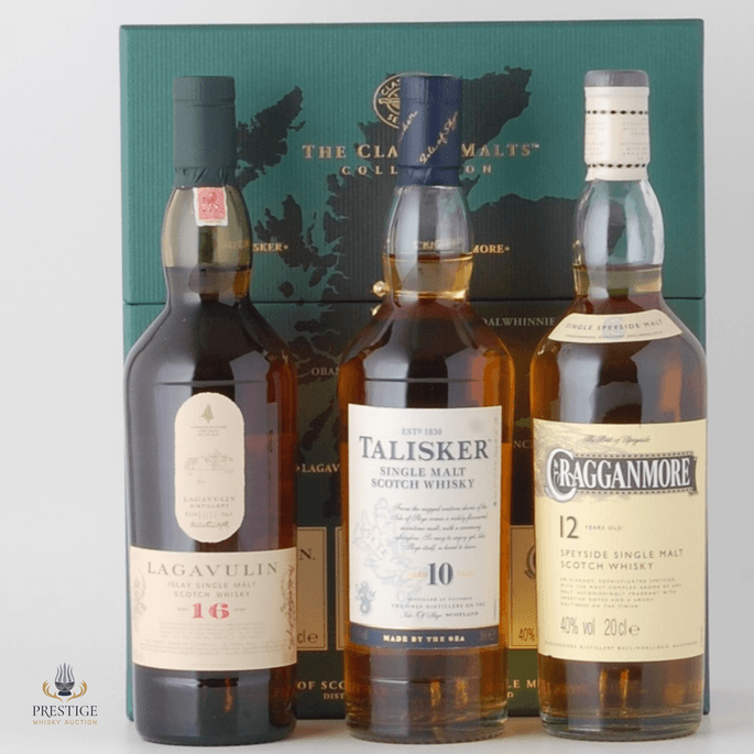 Classic Malts Collection: Lagavulin 16, Talisker 10 & Cragganmore 12 Year Old