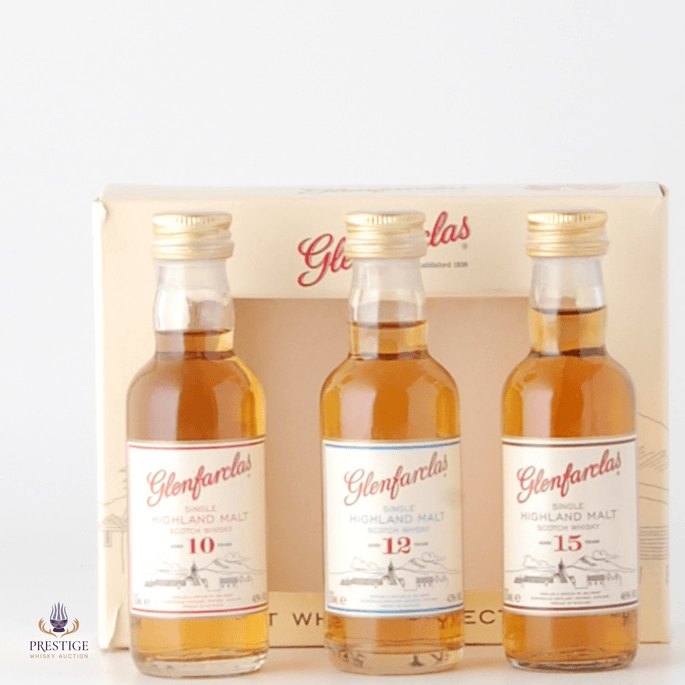 Glenfarclas Miniature Set: 10 Year Old, 12 Year Old & 15 Year Old 5cl