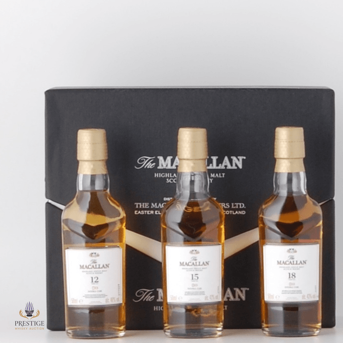 Macallan Double Cask Set: 12, 15 & 18 Year Old - 5cl