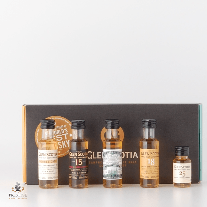 Glen Scotia Miniature Set including 25 Year Old 2.5cl