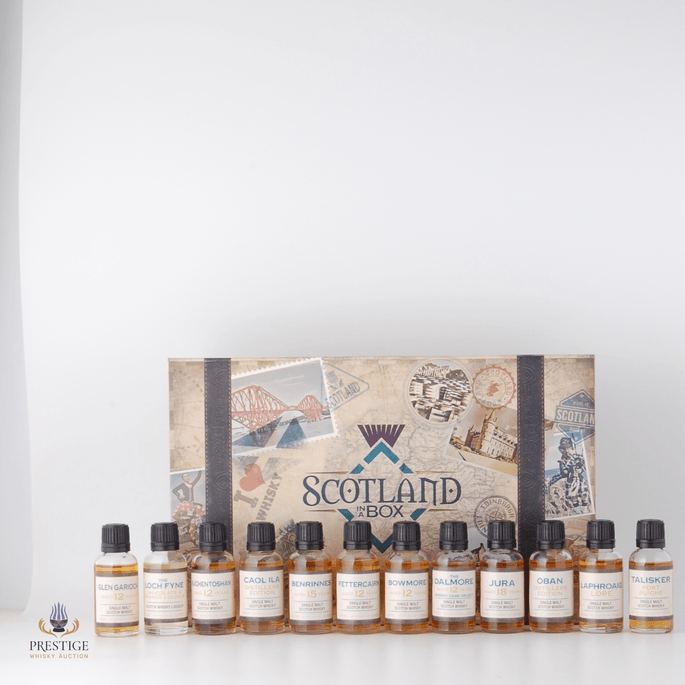 Scotland In A Box Whisky Tasting Set 