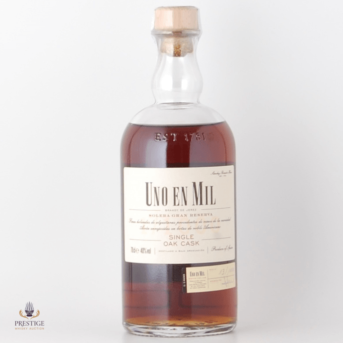 Sanchez Romate Uno en Mil Single Oak Cask Brandy