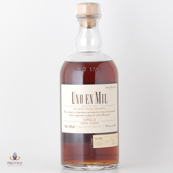 Sanchez Romate Uno en Mil Single Oak Cask Brandy