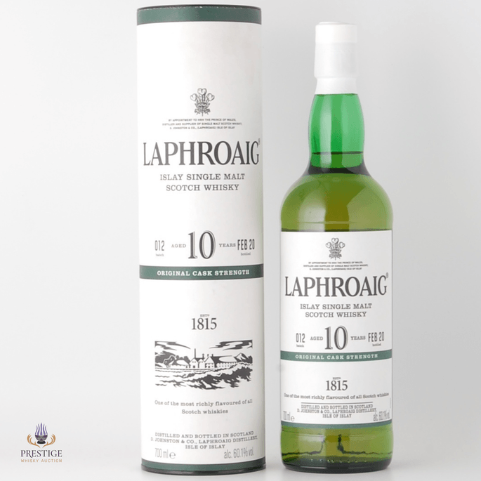 Laphroaig 10 Year Old - Cask Strength Batch #012