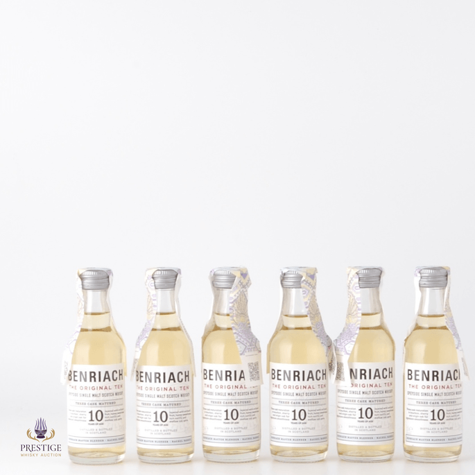 Benriach 10 Year Old - Three Cask Matured 5cl x 6