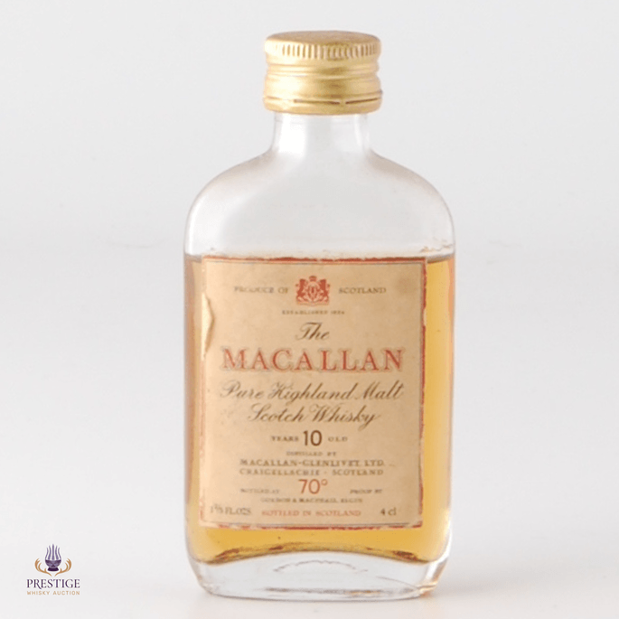 Macallan 10 Year Old - 70° Proof 4cl