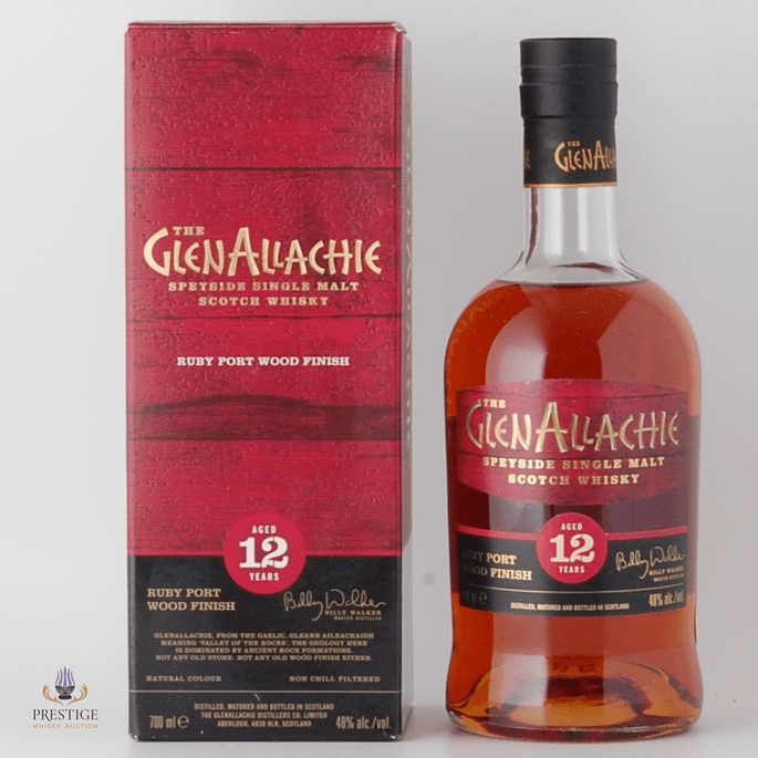 Glenallachie 12 Year Old - Ruby Port Wood Finish