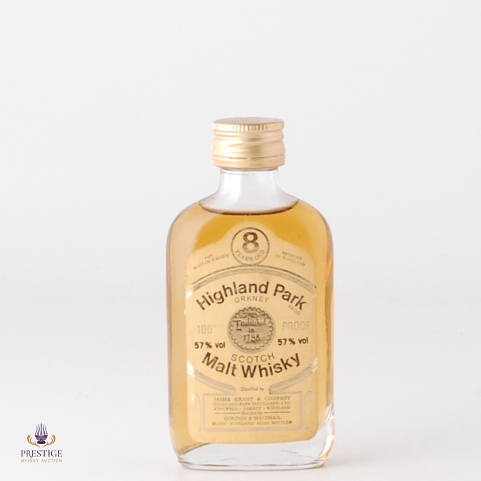 Highland Park 8 Year Old Miniature 100° Proof - Gordon & MacPhail