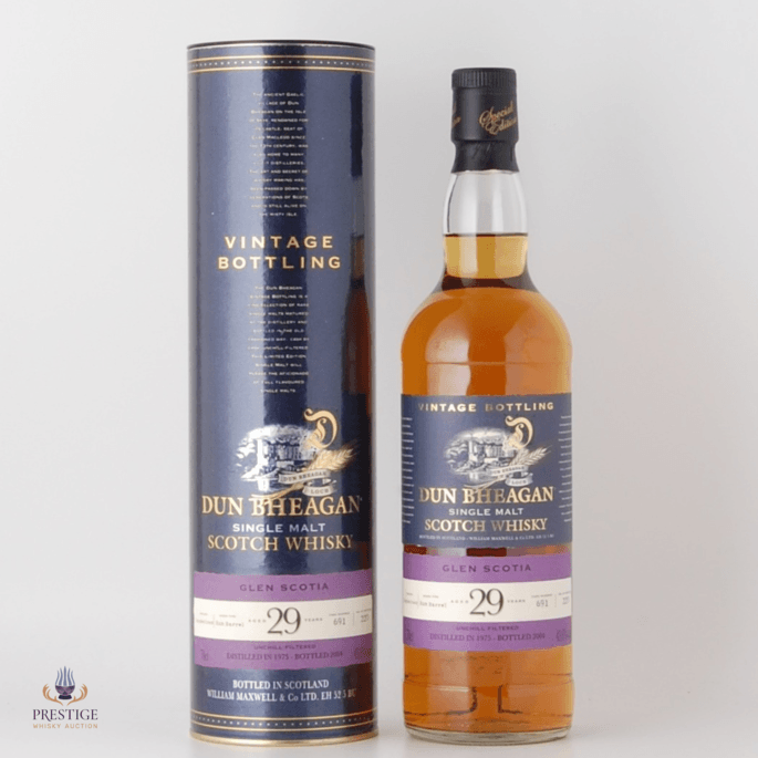 Glen Scotia 1975 29 Year Old Single Cask #691- Dun Bheagan