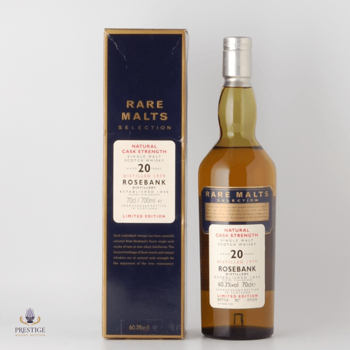Rosebank 1979 20 Year Old - Rare Malts