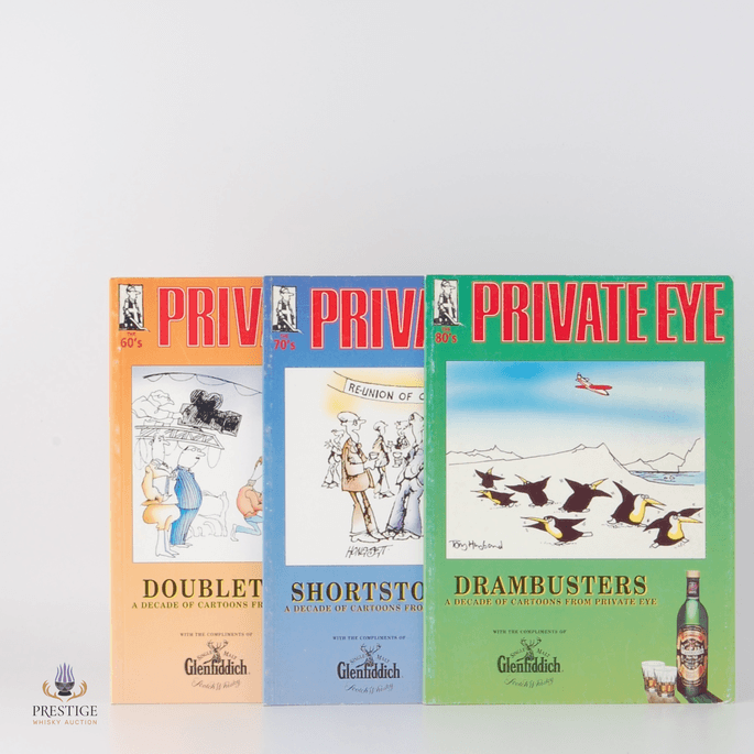 Glenfiddich Private Eye Books x 3