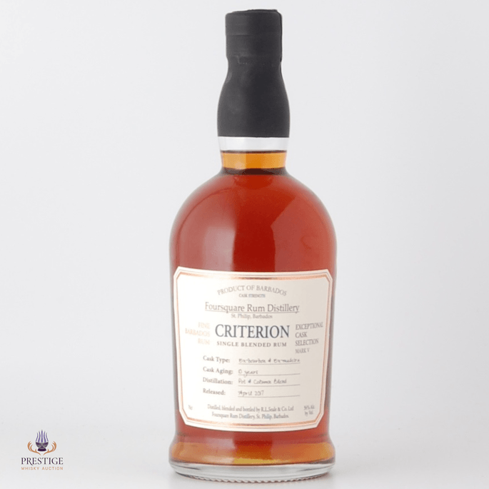 Foursquare Criterion 10 Year Old Rum - Exceptional Cask Selection V
