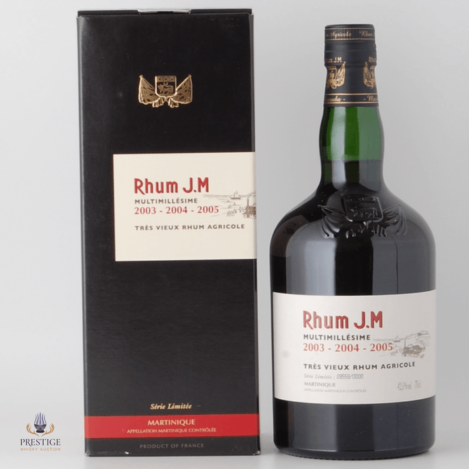 Rhum J.M 2003. 2004 & 2005