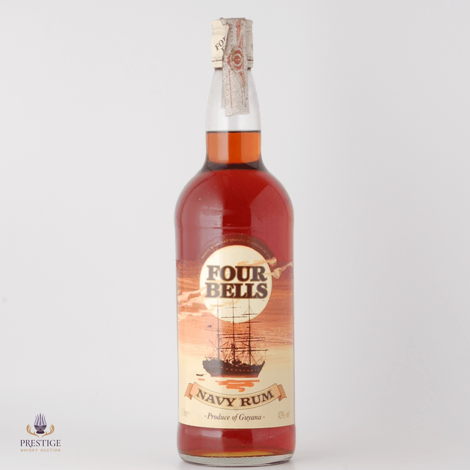 Four Bells Navy Rum 1L