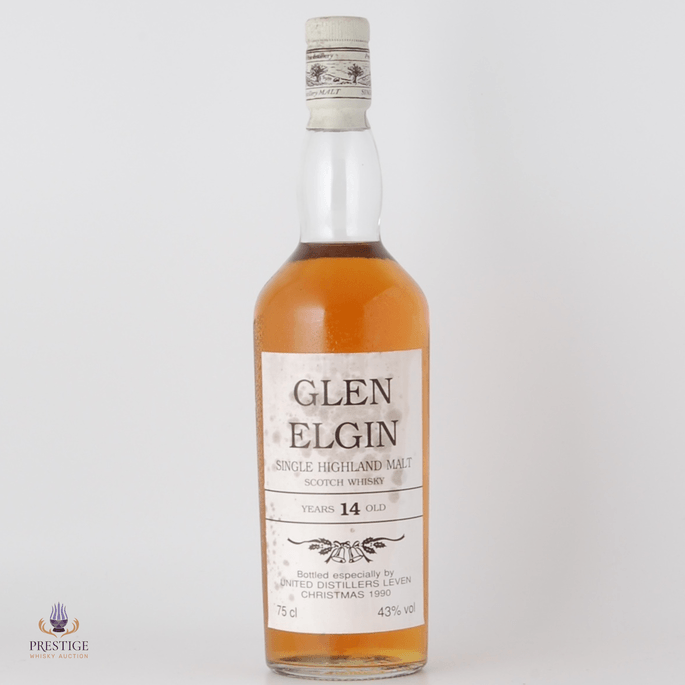 Glen Elgin 14 Year Old - Christmas 1990 75cl