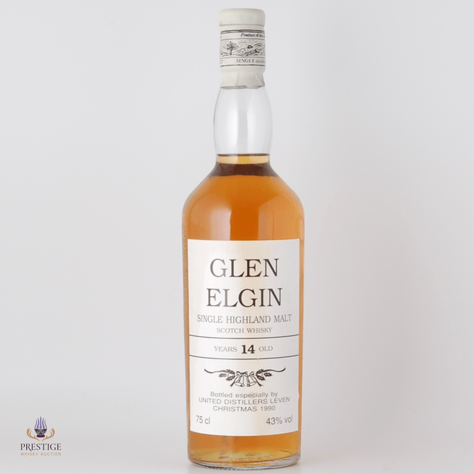 Glen Elgin 14 Year Old - Christmas 1990 75cl