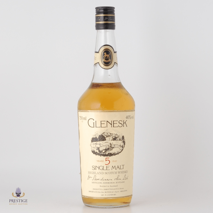 Glenesk 5 Year Old - Wm Sanderson 1980s 