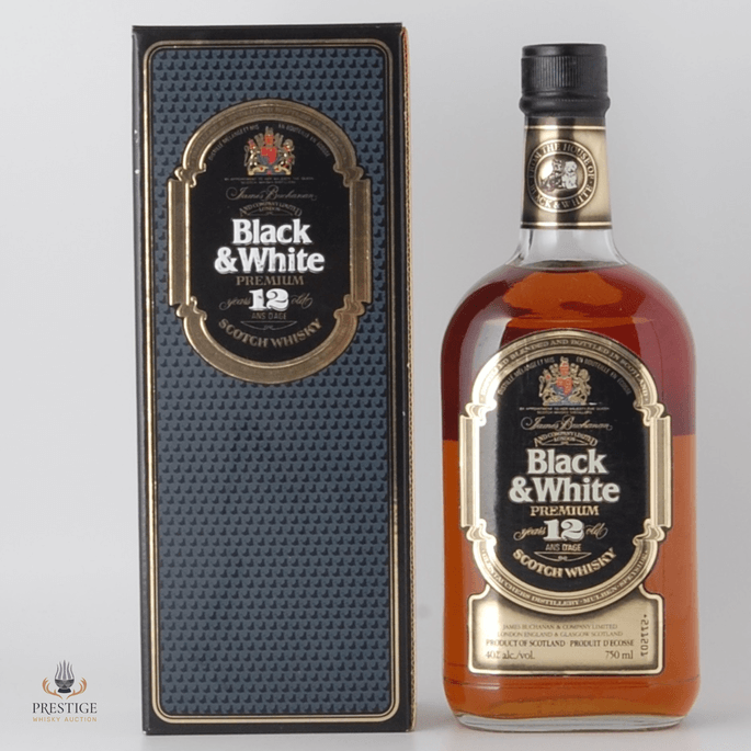 Black & White Premium 12 Year Old 75cl