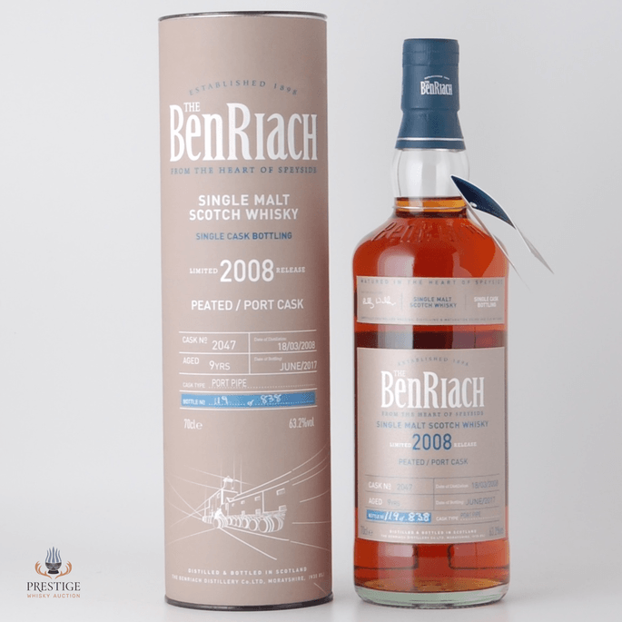 Benriach 2008 9 Year Old Single Cask #2047