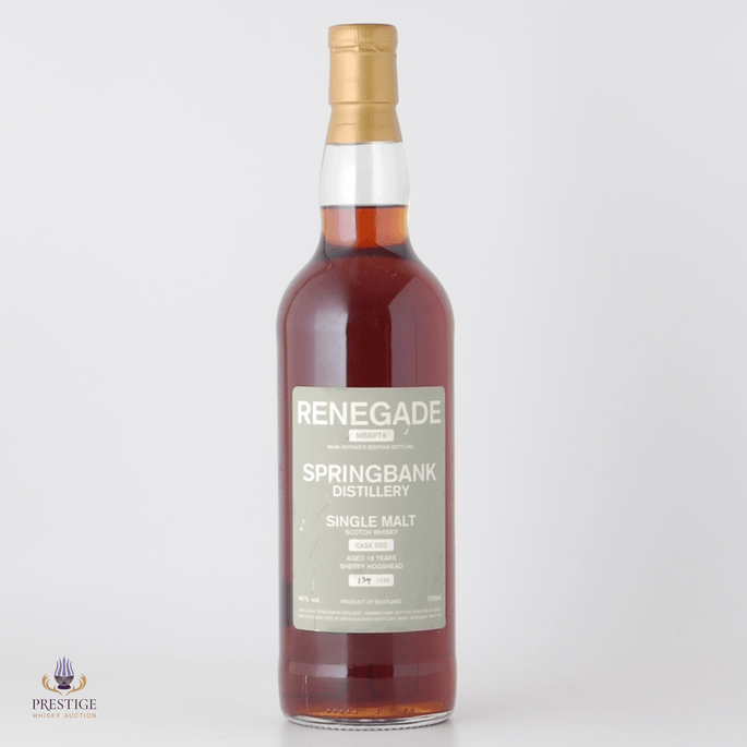 Springbank 18 Year Old Renegade MBRPT6
