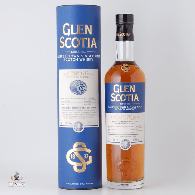Glen Scotia 2004 18 Year Old Single Cask - Distillery Festival Bottling 2022