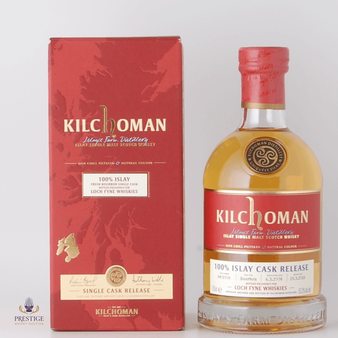 Kilchoman 2008 100% Islay Single Cask - Loch Fyne Whiskies