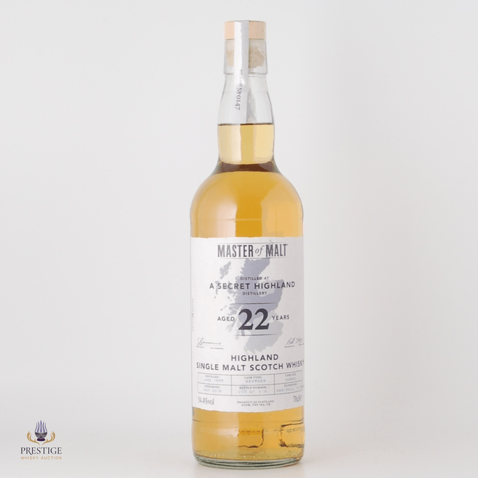 Secret Highland 1996 22 Year Old Single Cask - Master of Malt