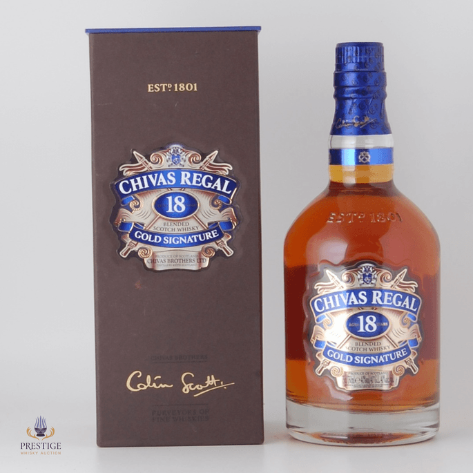 Chivas Regal 18 Year Old - Gold Signature 75cl