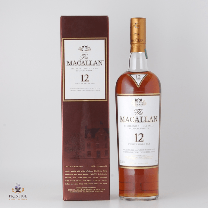 Macallan 12 Year Old Sherry Oak 75cl