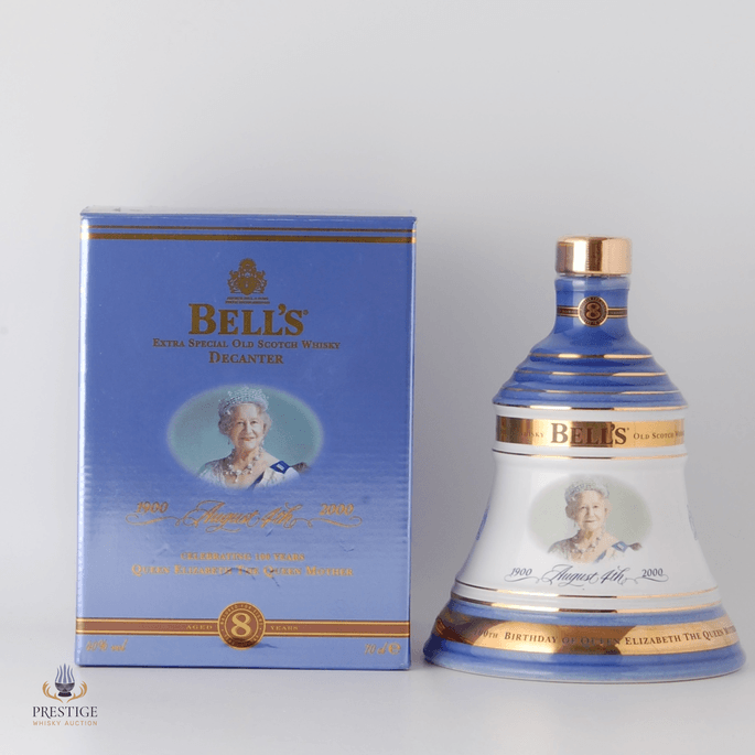 Bell's Decanter - Queen Mother's 100th Birthday