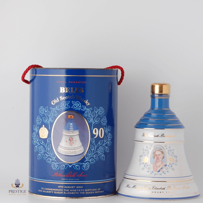 Bell's Decanter - Queen Mother's 90th Birthday