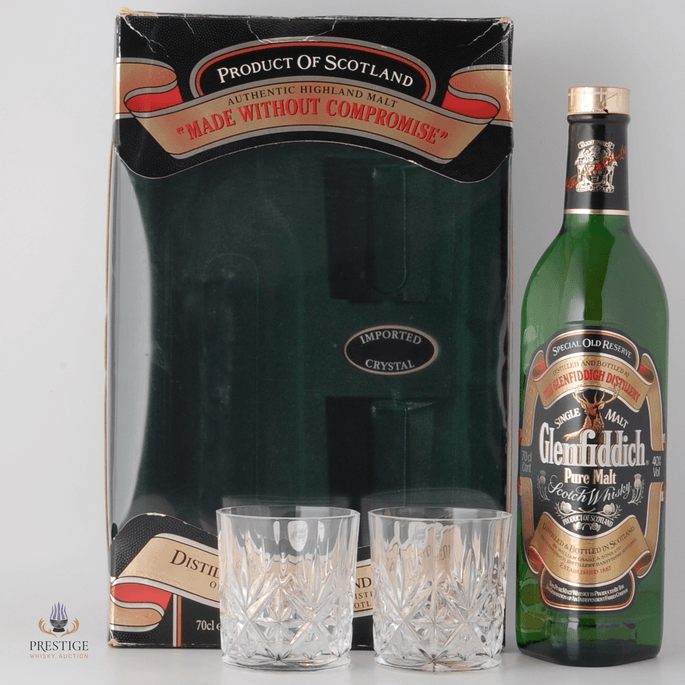 Glenfiddich Pure Malt - Crystal Glass Set