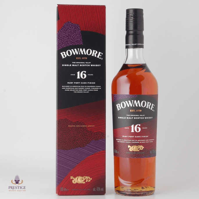 Bowmore 16 Year Old - Ruby Port Cask Finish