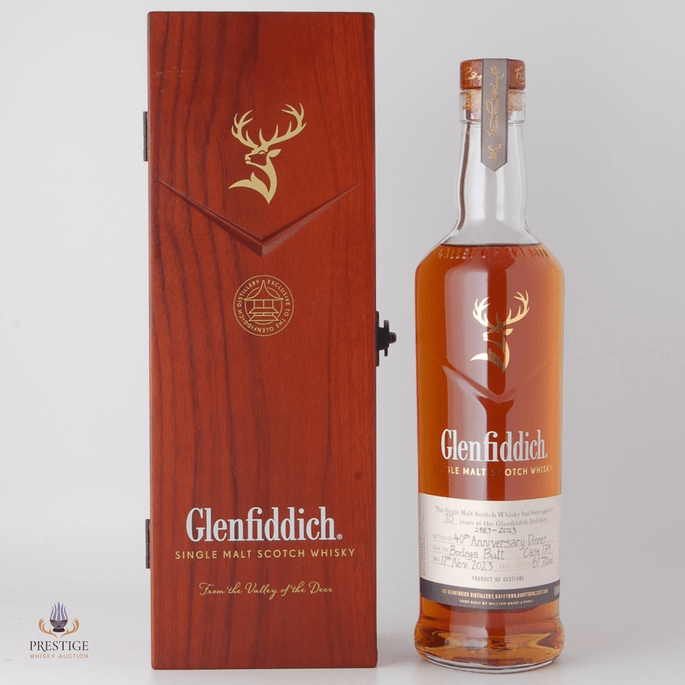 Glenfiddich 10 Year Old Single Cask #179 - 40th Anniversary Dinner 2023