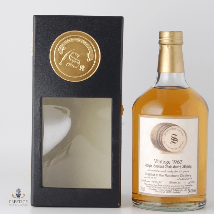 Rosebank 1967 25 Year Old - Signatory Vintage 