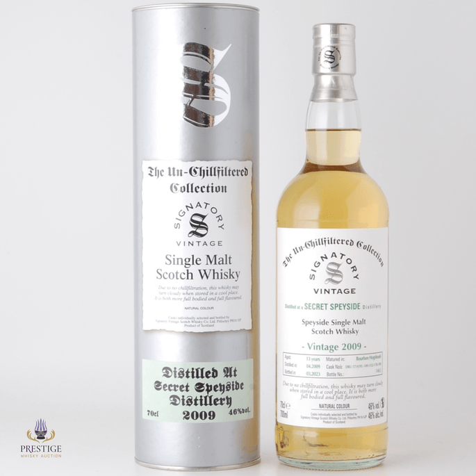Secret Speyside 2009 13 Year Old - Signatory Vintage