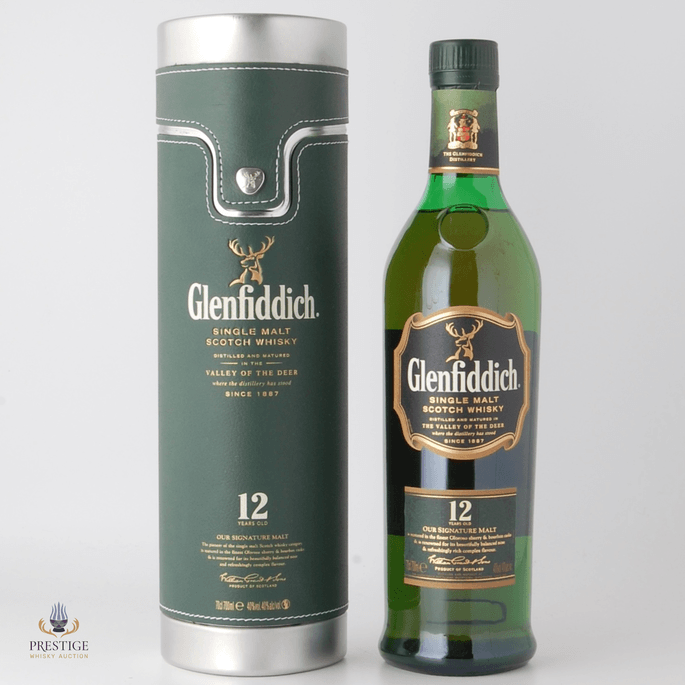 Glenfiddich 12 Year Old Signature Malt - Leather Box