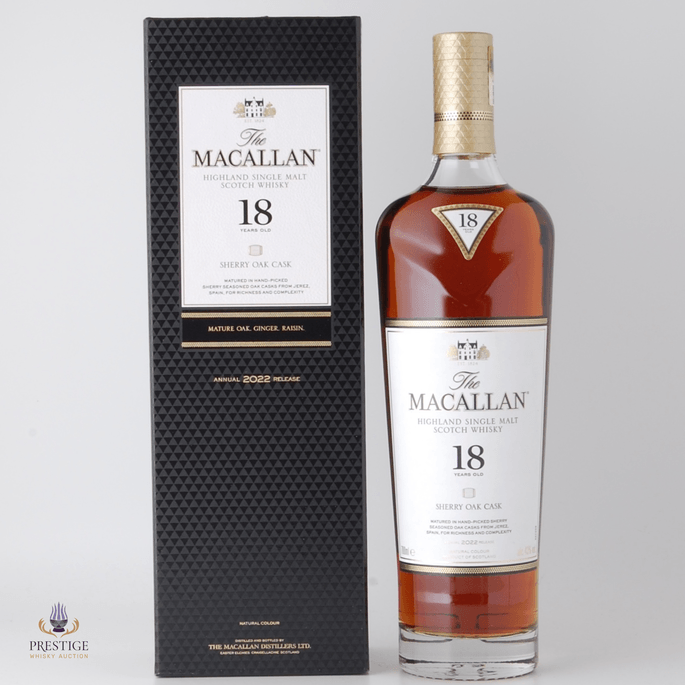 Macallan 18 Year Old Sherry Oak - 2022 Release
