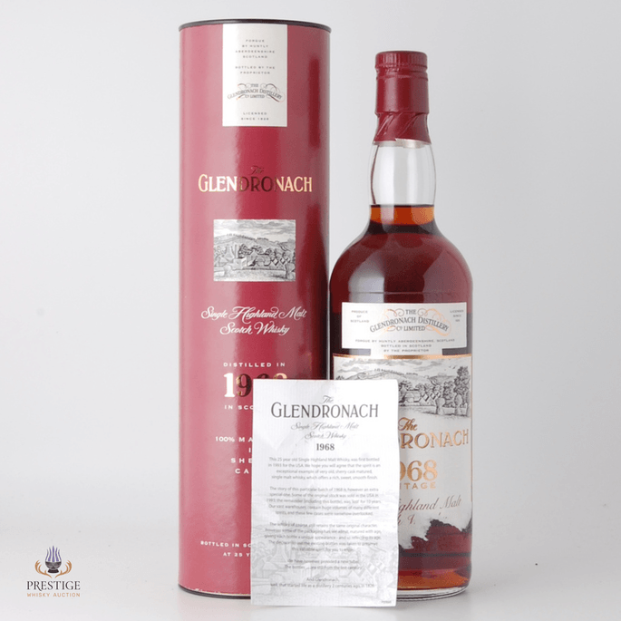 Glendronach 1968 25 Year Old - US Import