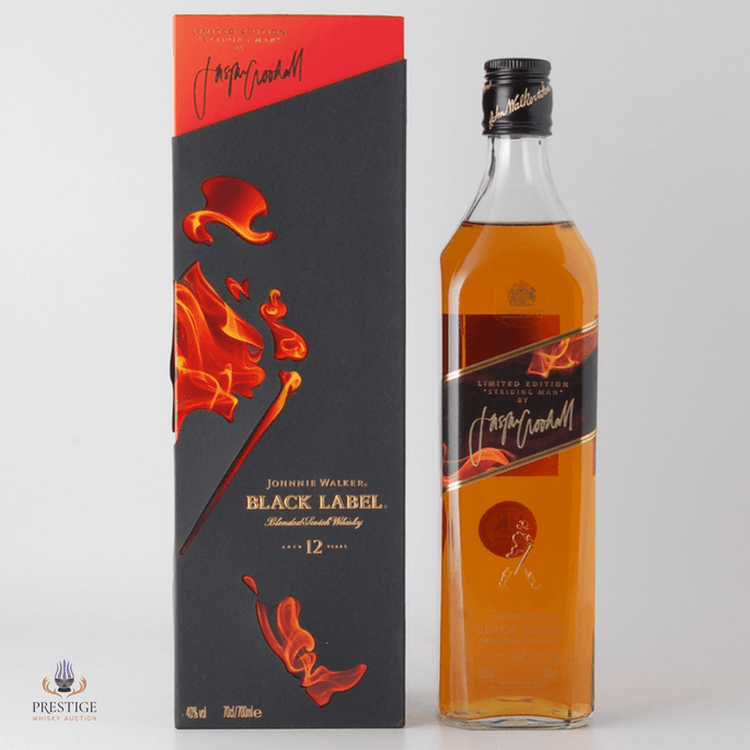 Johnnie Walker 12 Year Old Black Label - Jasper Goodall Limited Edition 