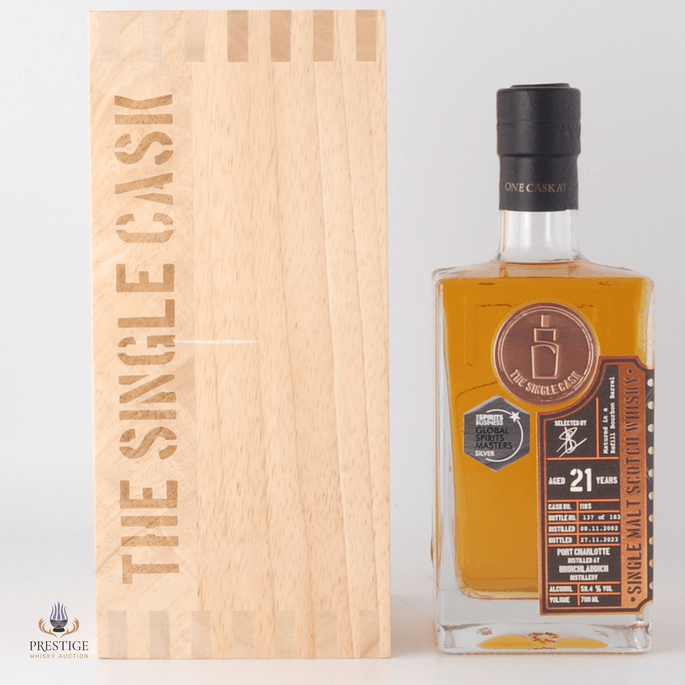 Port Charlotte 2002 21 Year Old: Cask #1185 - The Single Cask