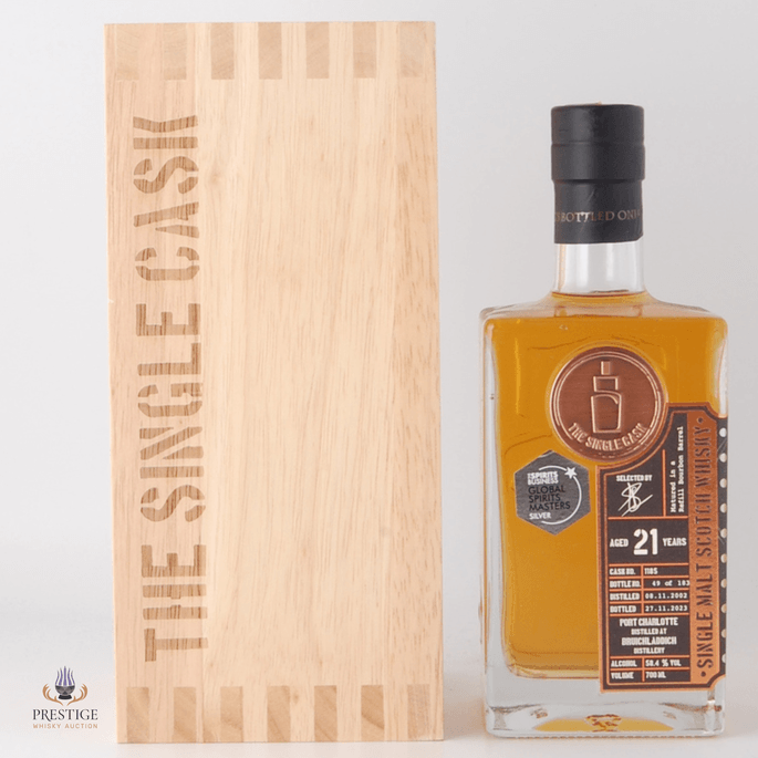 Port Charlotte 2002 21 Year Old: Cask #1185 - The Single Cask